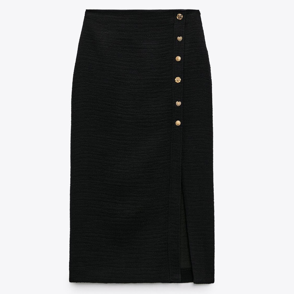 Zara Tweed Skirt - XL